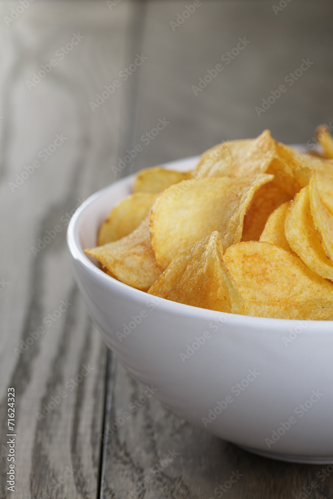 potato chips with paprika potato chips with paprika
