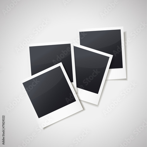 blank photo frames
