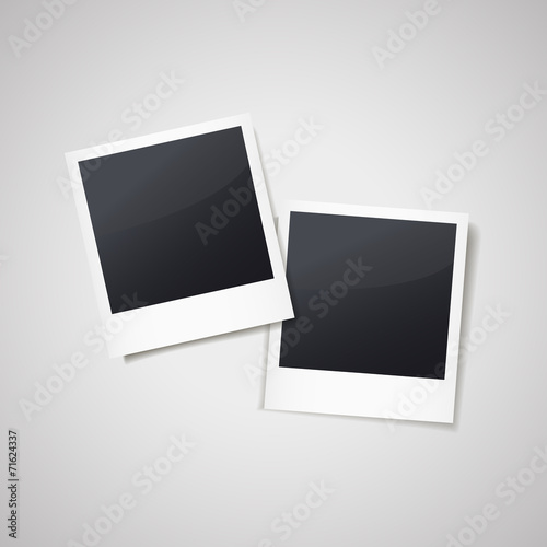 blank photo frames