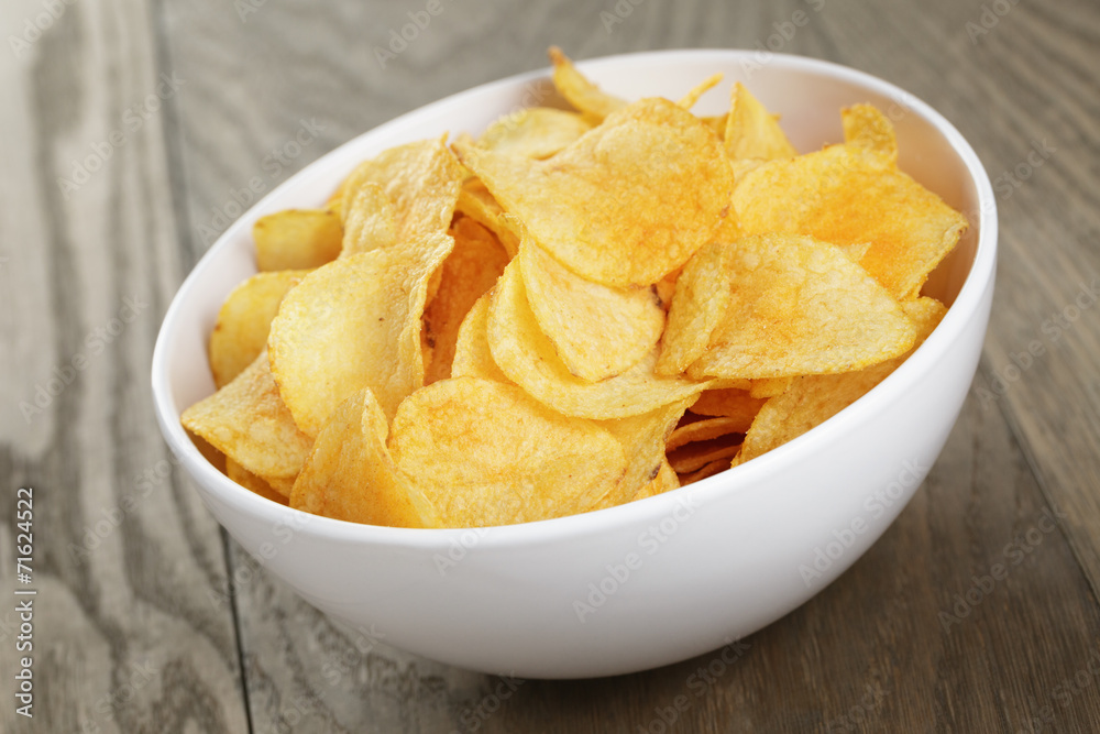 potato chips with paprika potato chips with paprika