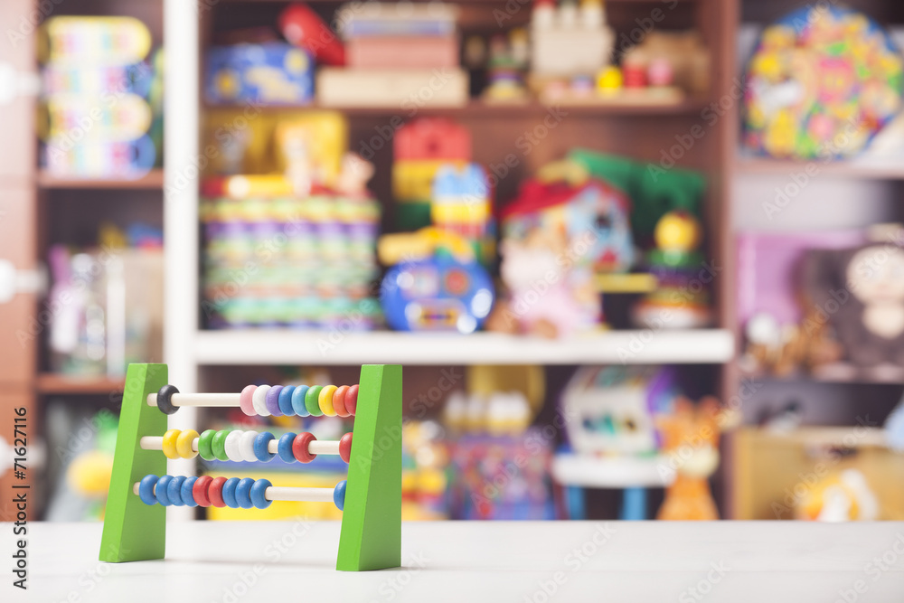 Obraz premium wooden abacus