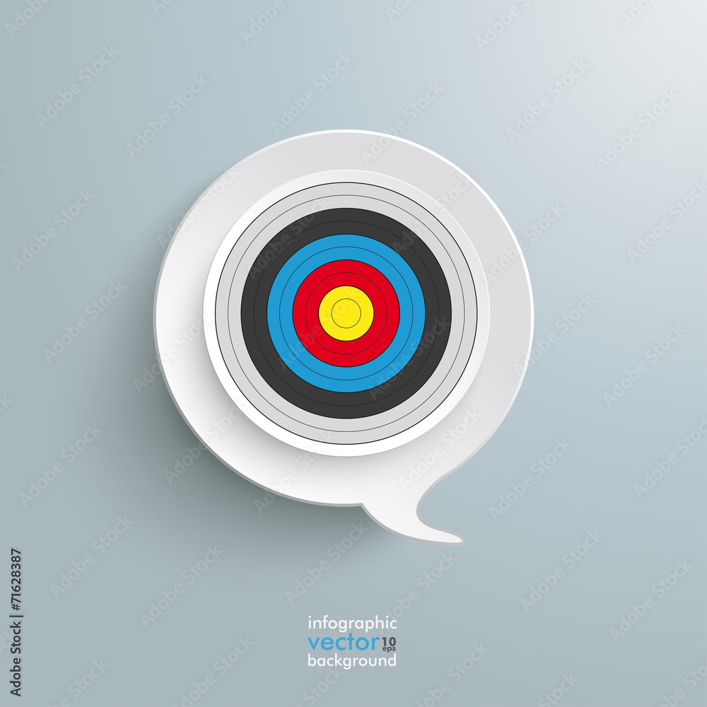 Speech Bubble Target Speech Bubble Target