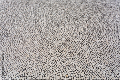 Background of typical portuguese walkway pavement