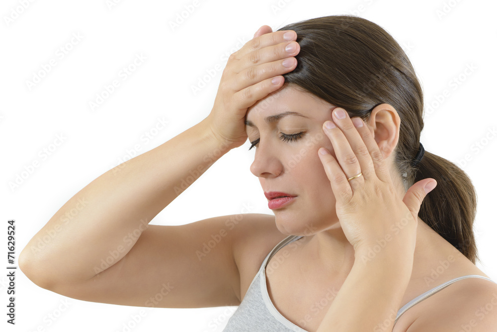 Fototapeta premium Headache Symptoms
