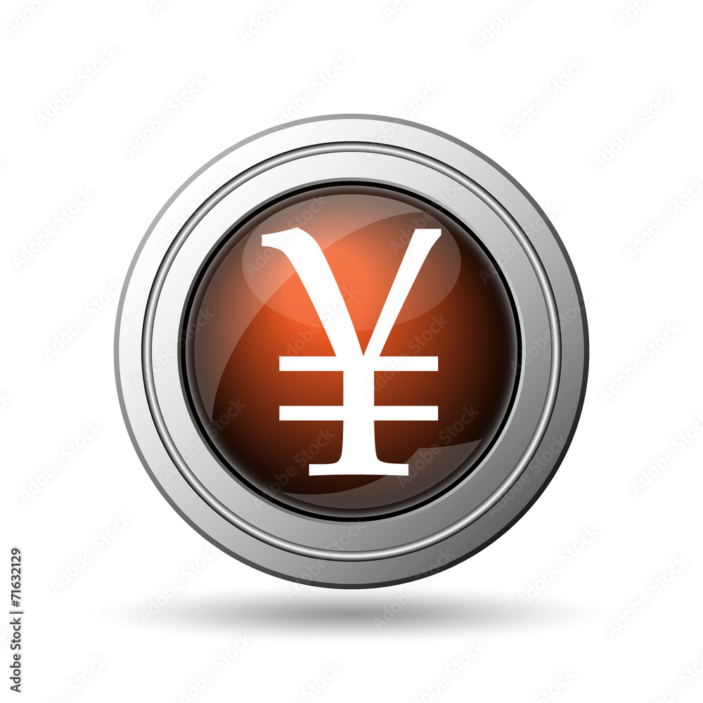 Obraz premium Yen icon