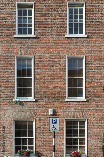 Façade d'un Immeuble Irlandais