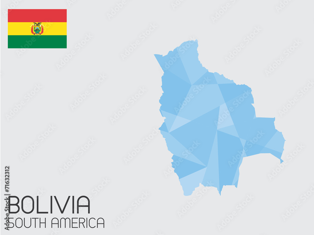 Set of Infographic Elements for the Country of Bolivia Set of Infographic Elements for the Country of Bolivia