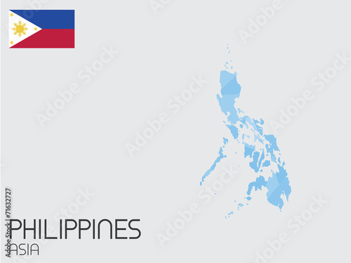 Set of Infographic Elements for the Country of Philippines