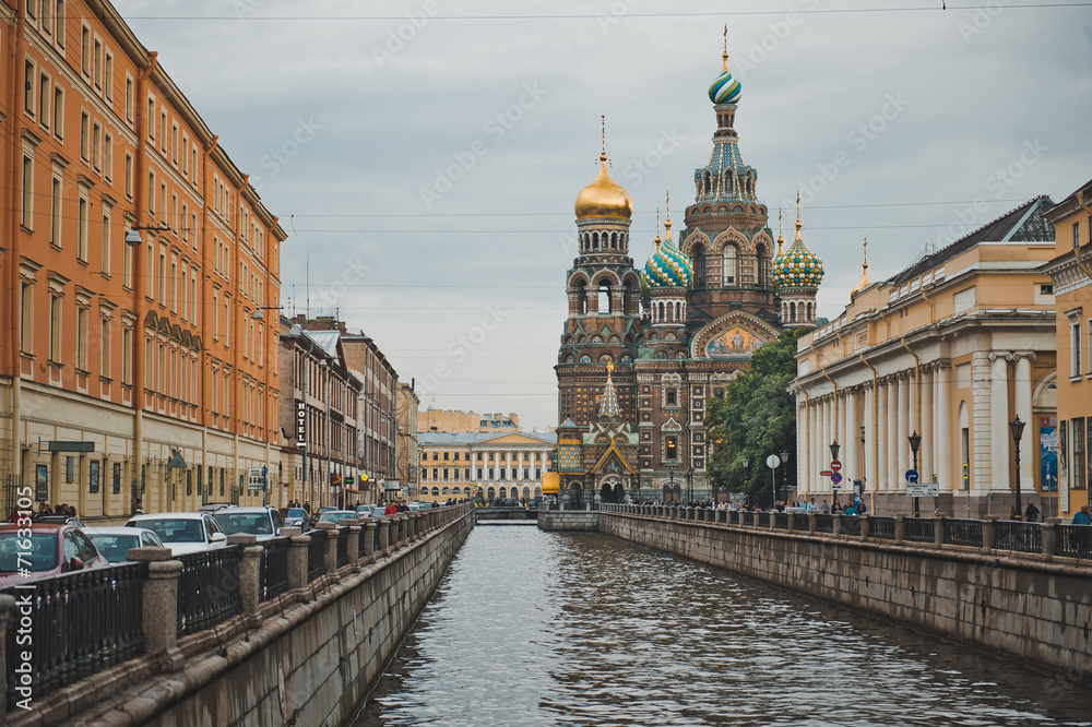 The Resurrection temple on Griboedov Canal Embankment 1141. The Resurrection temple on Griboedov Canal Embankment 1141.