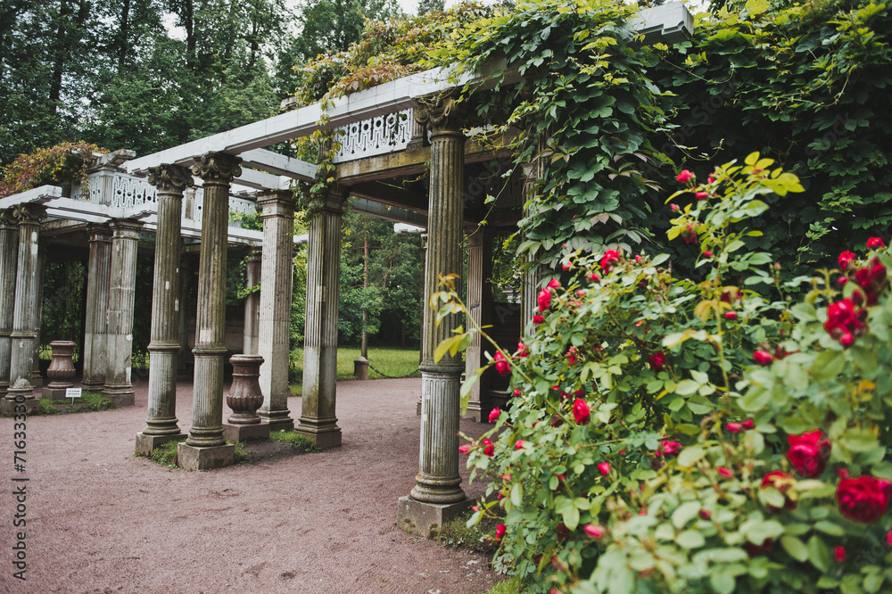 Granite terrace in Catherine Park 1163.