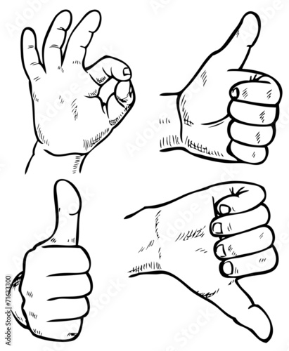 bad and good hands