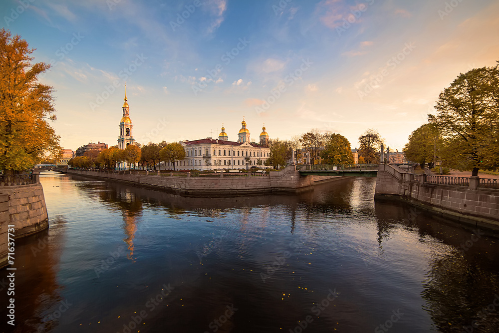 St. Nicholas Cathedral. Saint - Petersburg