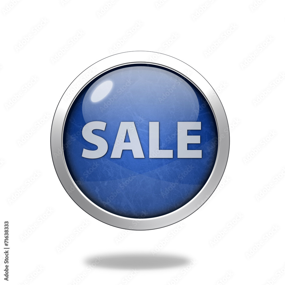 sale circular icon on white background sale circular icon on white background