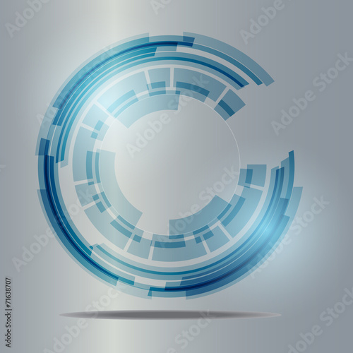 Abstract Background technoloy design vector Illustration