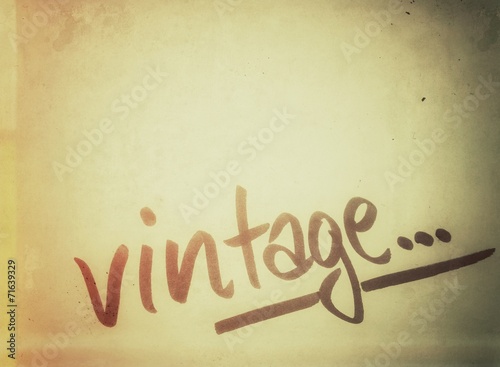 vintage - retrostyle photo