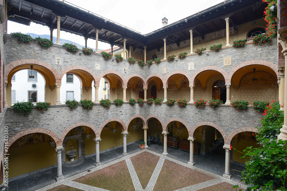 The Palace of Government at Bellinzona