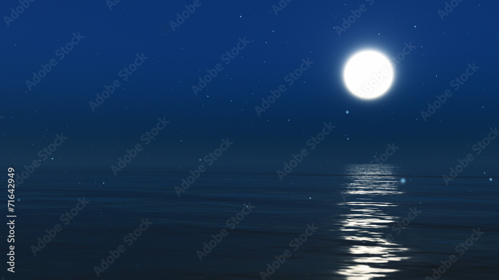 Fototapeta premium Winter night