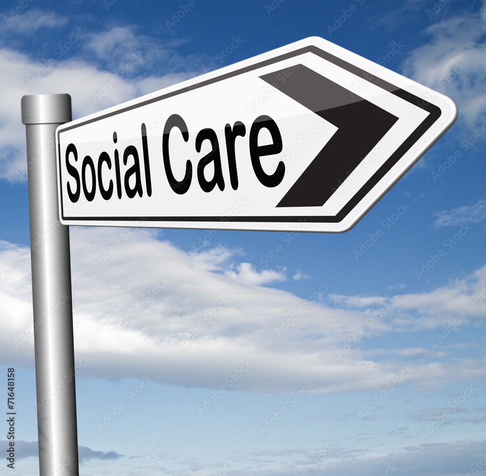 Obraz premium social care