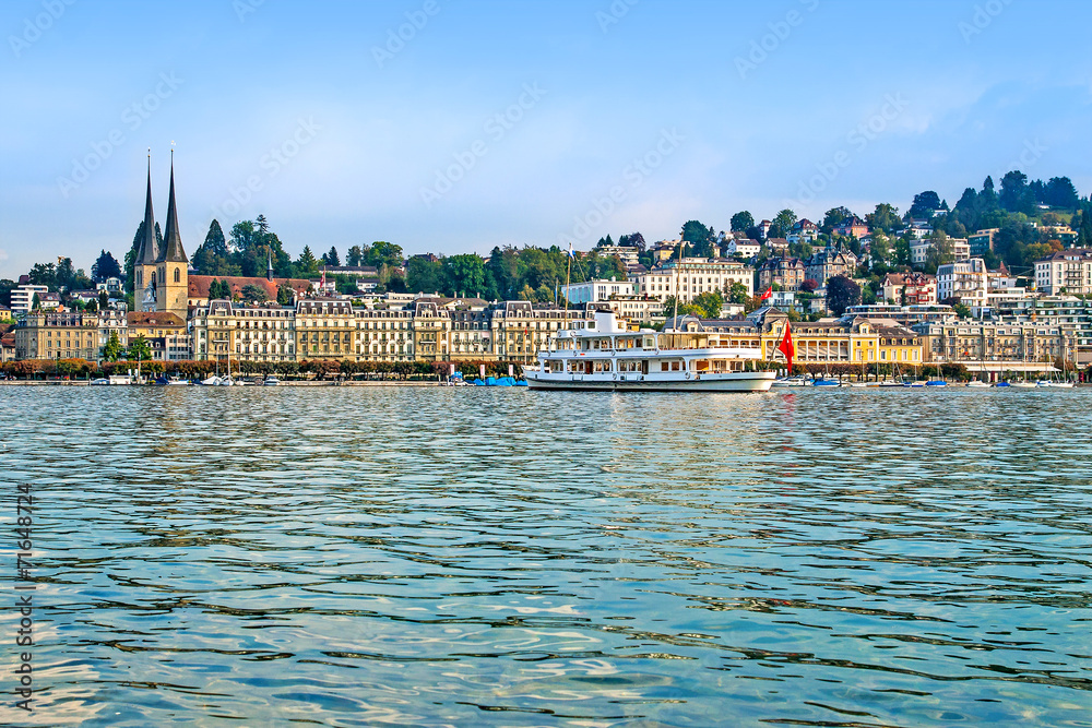 Obraz premium Cityscape of Lucerne, Switzerland