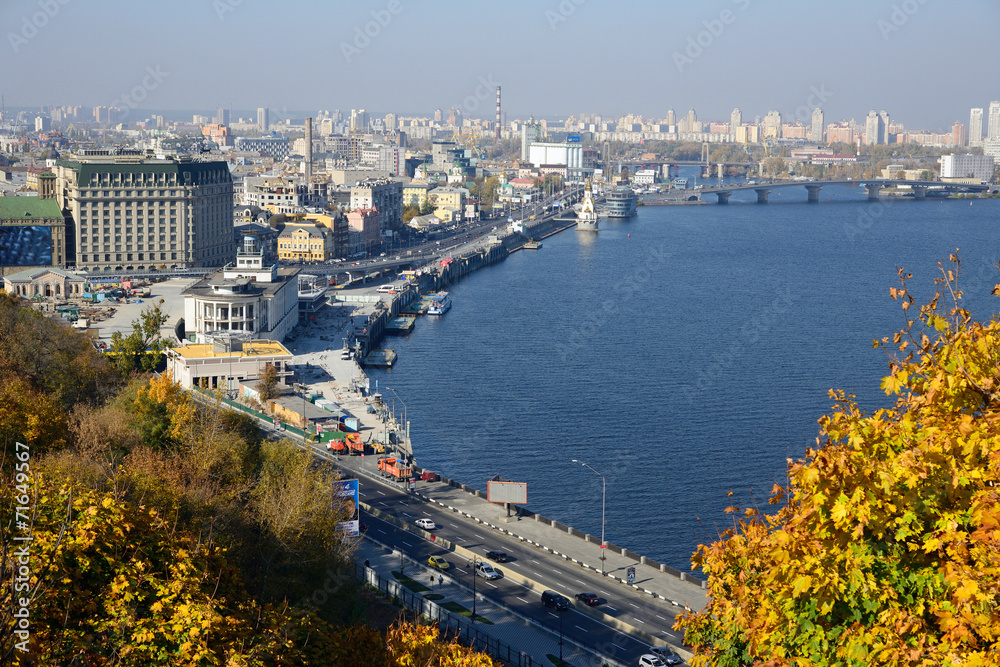 Fototapeta premium Kiev fall