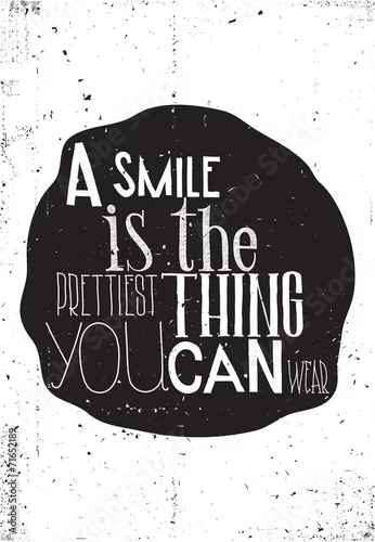 Obraz Prosty Stylowy motywacyjny plakat, na każdy dzień