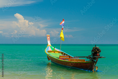 Thailands long tailed boat photo