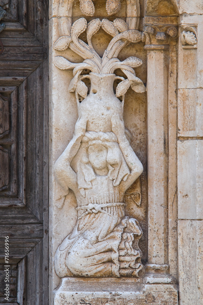 Duomo Cathedral of Altamura. Puglia. Italy. Duomo Cathedral of Altamura. Puglia. Italy.