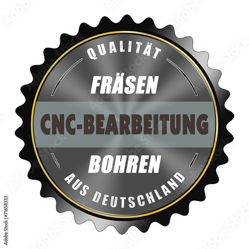 ql84 QualityLabel - Fräsen CNC-Bearbeitung Bohren - black g2061 photo