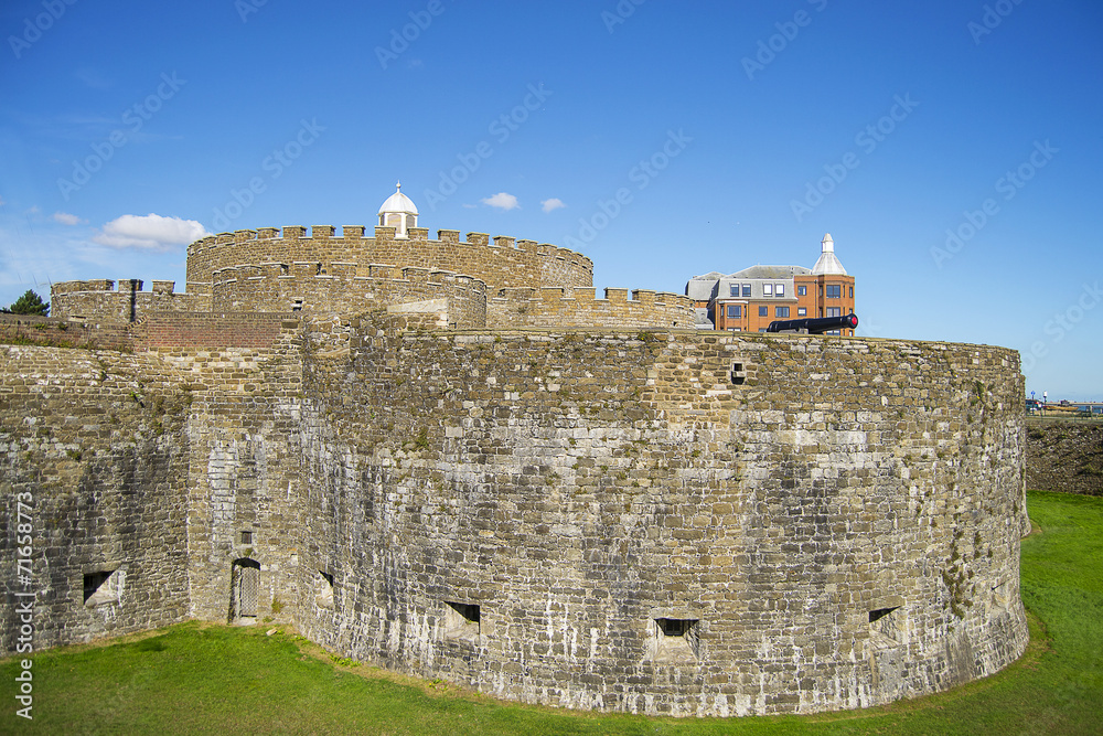 Walls of Deal castle