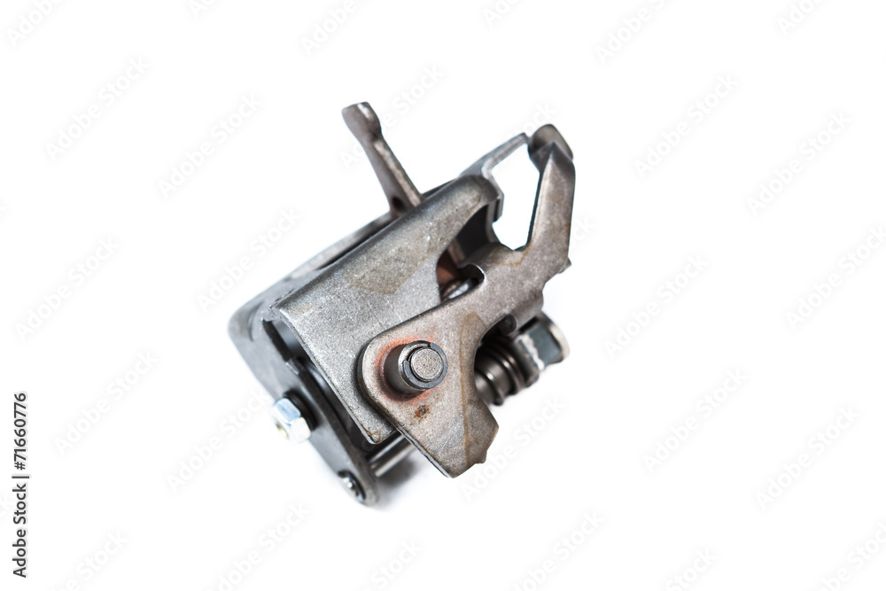 automobile parts isolated on white background automobile parts isolated on white background