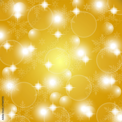 Christmas gold shiny abstract background