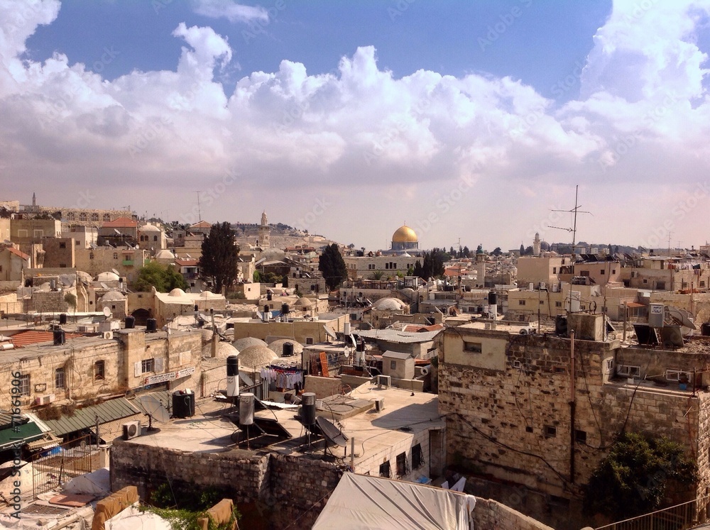 panoramic view of Jerusalem