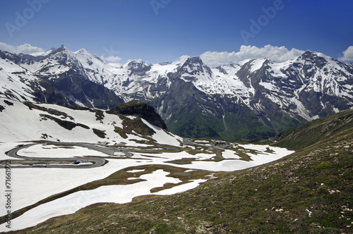 Views of the grossglockner High Alpine Road in Austria Europe © Andrius Gruzdaitis