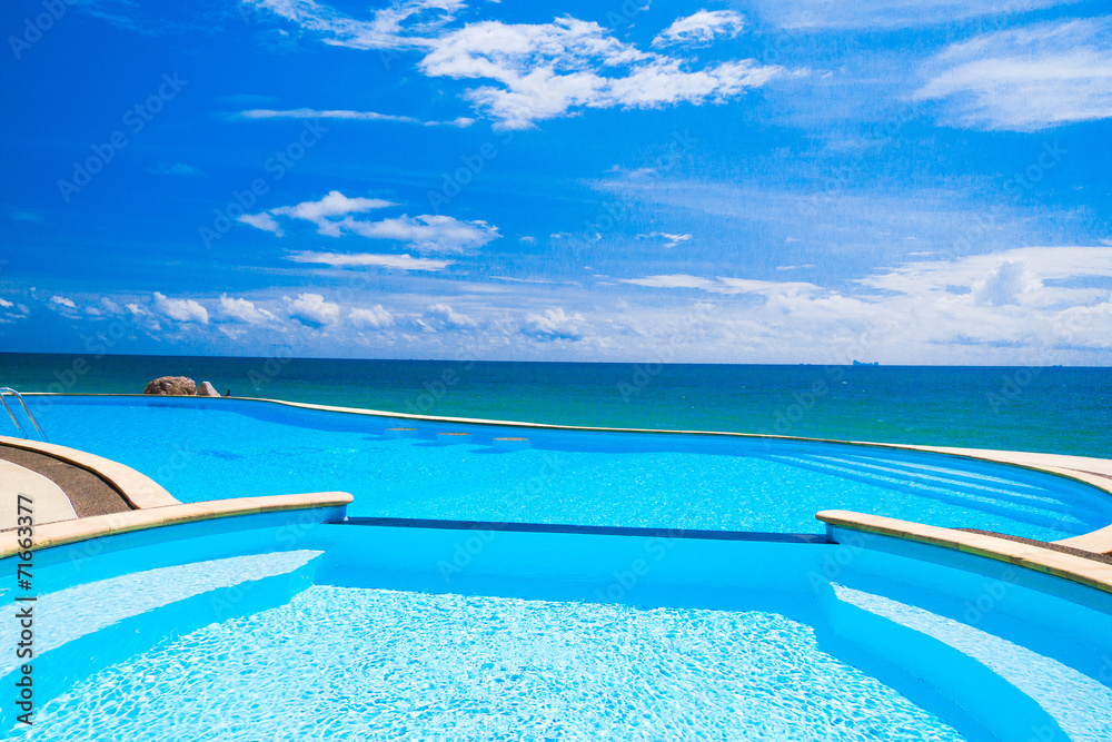 Blue Luxury Romantic Villa