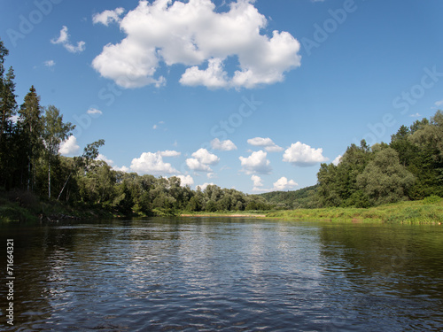 Picturesque river view