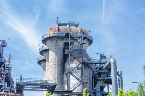 Industriegebäude, Hochofen, Turm photo