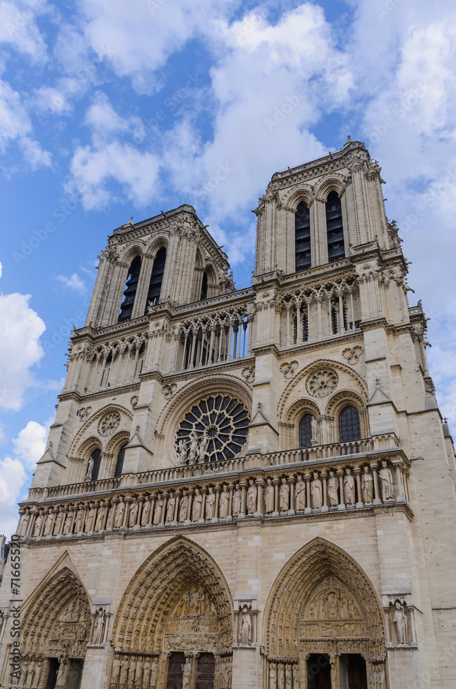 Notre Dame towers