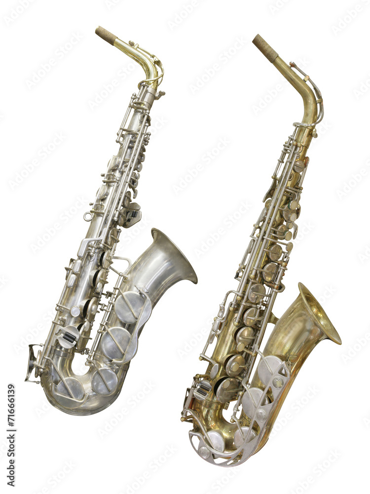 Naklejka premium saxophone