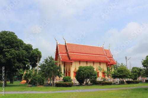 Temple at wat Ratbumrungwanaram  Nong Kae  Saraburi
