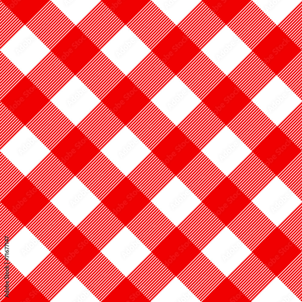 Tablecloth Pattern Red Tablecloth Pattern Red