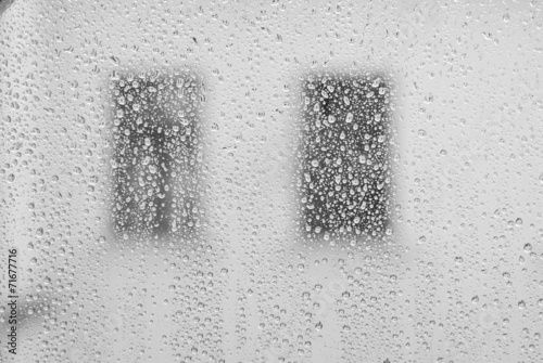 Window Raindrops - Stock Image