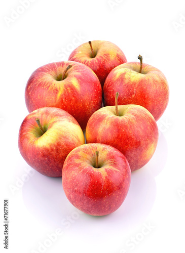 Wallpaper Mural Jabłka na białym tle Torontodigital.ca