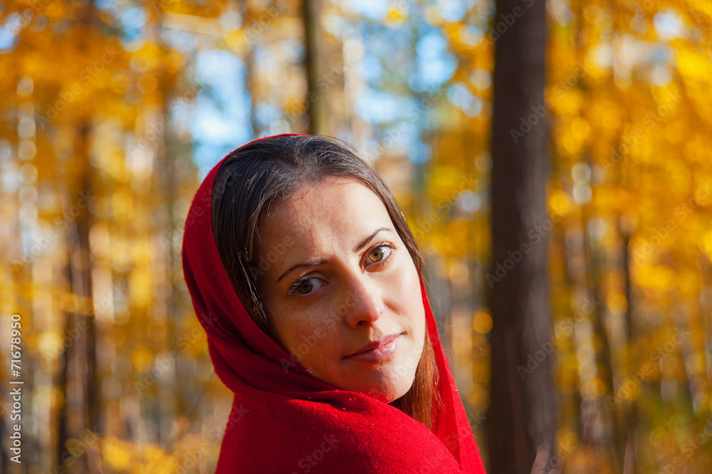 autumn portrait autumn portrait