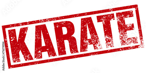 karate stamp