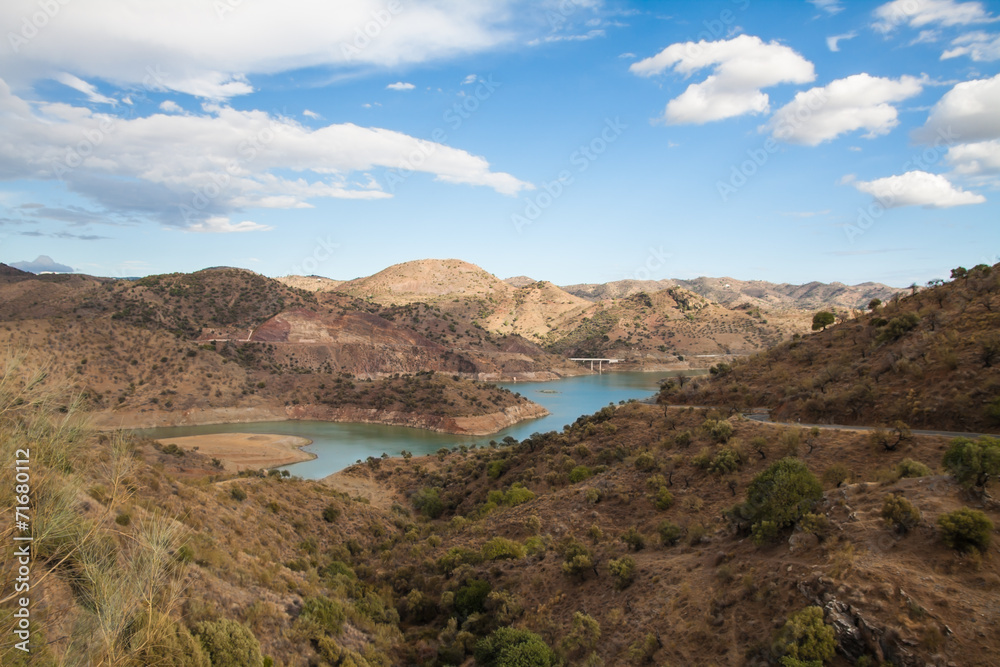 Lake in the mountains