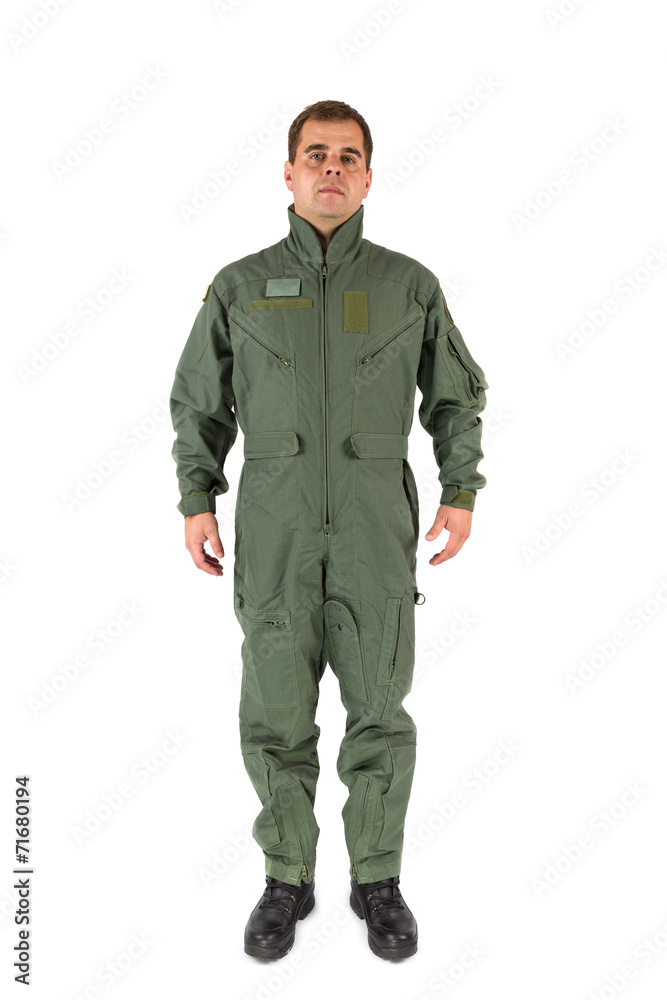 Soldier isolated Soldier isolated