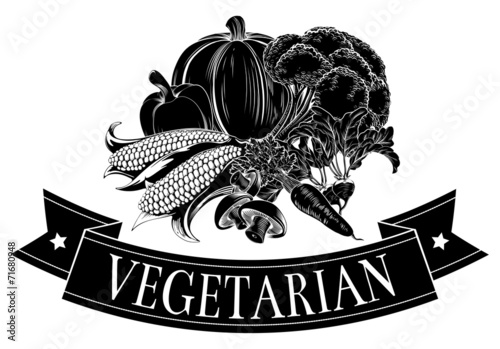 Vegetarian food icon