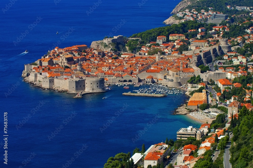 Dubrovnik von oben - Dubrovnik view 38