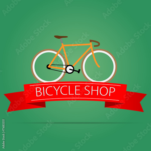 Bike shop icon