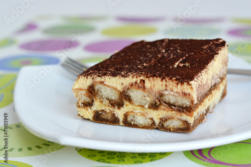 Tiramisu dessert cake